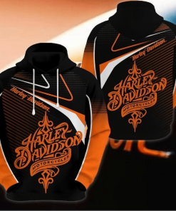 Harley Davidson Hoodie Design 3D Full Printed Sizes S - 5XL - NMCS154B