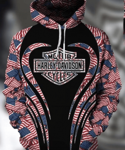 Harley Davidson Hoodie Design 3D Full Printed Sizes S - 5XL - TLRA338