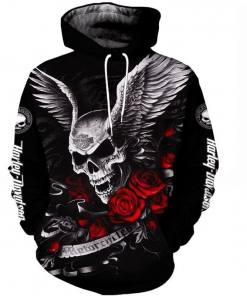 Harley Davidson Hoodie Design 3D Full Printed Sizes S - 5XL - NMQI17D