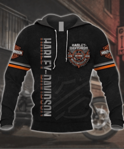 Harley Davidson Hoodie Design 3D Full Printed Sizes S - 5XL - NMCS151B