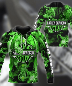 Harley Davidson Hoodie Design 3D Full Printed Sizes S - 5XL - TLRA335