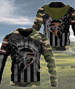 Harley Davidson Hoodie Design 3D Full Printed Sizes S - 5XL - NAXA326A
