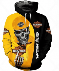 Harley Davidson Hoodie Design 3D Full Printed Sizes S - 5XL - NAXA386