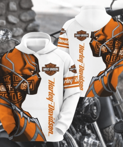 Harley Davidson Hoodie Design 3D Full Printed Sizes S - 5XL - NAXA320A