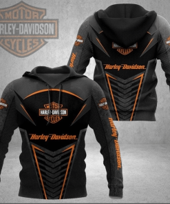 Harley Davidson Hoodie Design 3D Full Printed Sizes S - 5XL - NMCS150B