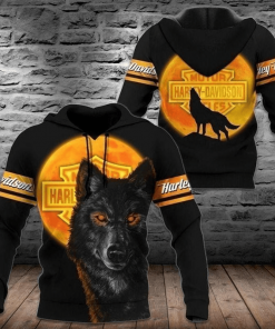 Harley Davidson Hoodie Design 3D Full Printed Sizes S - 5XL Perfect Gift- NAOA295