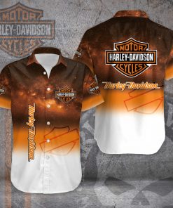 Harley Davidson Button Shirt Design 3D Full Printed Sizes S - 5XL NAQA60