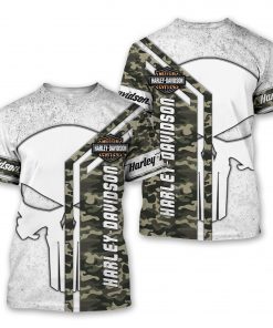 Harley Davidson T-Shirt Design 3D Full Printed Sizes S - 5XL -NABW147