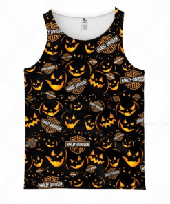 Harley Davidson Tank Top Design 3D Full Printed Sizes S - 5XL - NABQ231J