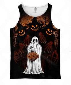 Harley Davidson Tank Top Design 3D Full Printed Sizes S - 5XL - NABQ232J