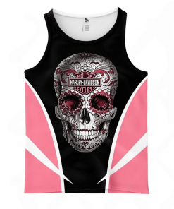 Harley Davidson Tank Top Design 3D Full Printed Sizes S - 5XL - NABS226F
