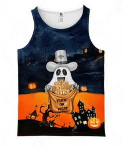 Harley Davidson Tank Top Design 3D Full Printed Sizes S - 5XL - NAOA314K