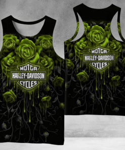 Harley Davidson Tank Top Design 3D Full Printed Sizes S - 5XL - NAQA550F