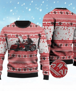 Harley Davidson Santa Claus Christmas Sweater Design 3D Full Printed Sizes S - 5XL - NABQ215