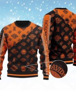 Harley Davidson Christmas Sweater Design 3D Full Printed Sizes S - 5XL - NABQ227