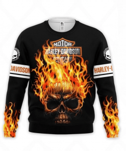 Harley Davidson Sweatshirt Design 3D Full Printed Sizes S - 5XL - NAQA526D