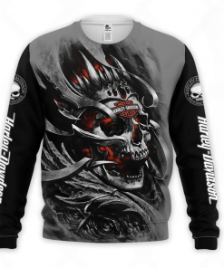 Harley Davidson Motorcycle Sweatshirt Design 3D Full Printed Sizes S - 5XL - NAKA04G