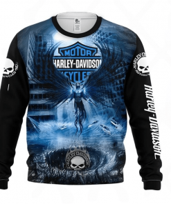 Harley Davidson COTTON Sweatshirt Design 3D Full Printed Sizes S - 5XL - TLEA213D