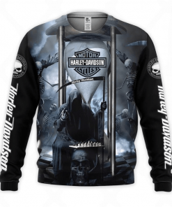 Harley Davidson Motorcycle Sweatshirt Design 3D Full Printed Sizes S - 5XL - NAKA15G