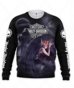 Harley Davidson Motorcycle Sweatshirt Design 3D Full Printed Sizes S - 5XL - NAKA09G