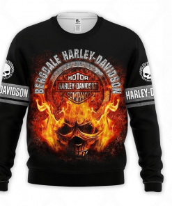 Harley Davidson Motorcycle Sweatshirt Design 3D Full Printed Sizes S - 5XL - NAKA13G