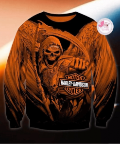 Harley Davidson COTTON Sweatshirt Design 3D Full Printed Sizes S - 5XL - NMCS152A