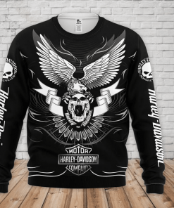 Harley Davidson Motorcycle Sweatshirt Design 3D Full Printed Sizes S - 5XL - NAKA06G
