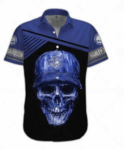 Harley Davidson Button Shirt Design 3D Full Printed Sizes S - 5XL NAOA313D