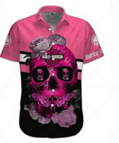 Harley Davidson Button Shirt Design 3D Full Printed Sizes S - 5XL NMQI31E