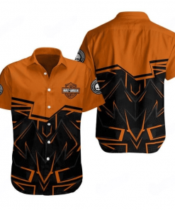 Harley Davidson Button Shirt Design 3D Full Printed Sizes S - 5XL NASA363