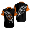 Harley Davidson Button Shirt Design 3D Full Printed Sizes S - 5XL NASA364