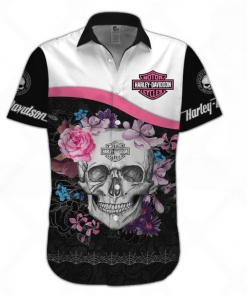 Harley Davidson Button Shirt Design 3D Full Printed Sizes S - 5XL NAPA08D
