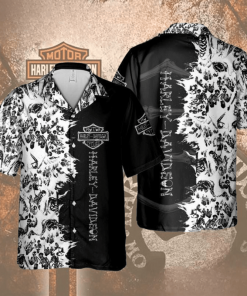 Harley Davidson Hawaii Shirt Design 3D Full Printed Sizes S - 5XL NAXA390A