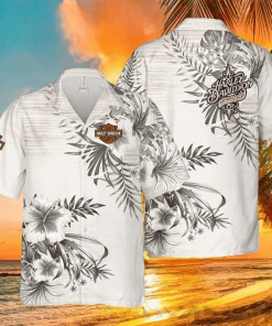 Harley Davidson Hawaii Shirt Design 3D Full Printed Sizes S - 5XL NAXA391