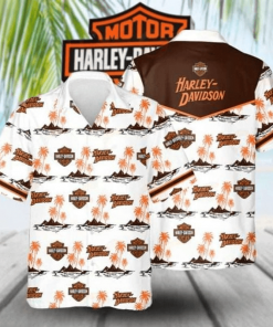 Harley Davidson Hawaii Shirt Design 3D Full Printed Sizes S - 5XL NABB97
