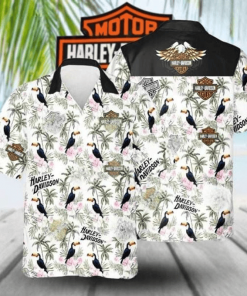 Harley Davidson Hawaii Shirt Design 3D Full Printed Sizes S - 5XL NABB101