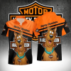 Harley Davidson Scooby-Doo Hawaii Shirt Design 3D Full Printed Sizes S - 5XL NAQA100