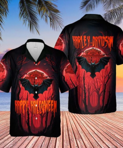 Harley Davidson Hawaii Shirt Design 3D Full Printed Sizes S - 5XL NABK340