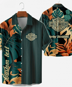 Harley Davidson Custom Name Hawaii Shirt Design 3D Full Printed Sizes S - 5XL NAMA247A