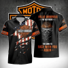 Harley Davidson Hello Darkness My Old Friend Hawaii Shirt Design 3D Full Printed Sizes S - 5XL NAQA96