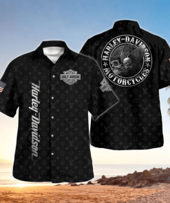 Harley Davidson Hawaii Shirt Design 3D Full Printed Sizes S - 5XL NAQA553