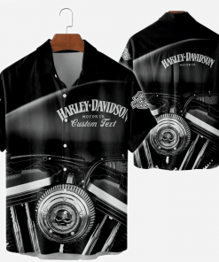 Harley Davidson Custom Name Hawaii Shirt Design 3D Full Printed Sizes S - 5XL NAMA250A