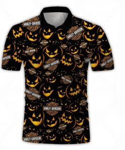Harley Davidson Polo Design 3D Full Printed Sizes S - 5XL NABQ231S