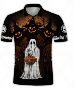 Harley Davidson Polo Design 3D Full Printed Sizes S - 5XL NABQ232S