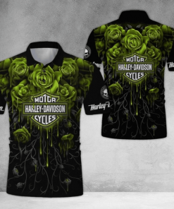 Harley Davidson Polo Design 3D Full Printed Sizes S - 5XL NAQA550S