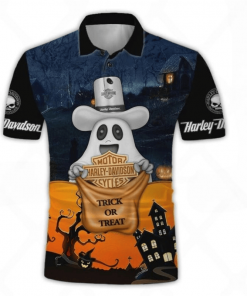 Harley Davidson Polo Design 3D Full Printed Sizes S - 5XL NAOA314S