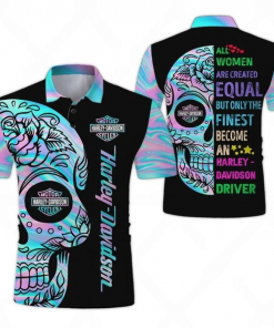 Harley Davidson Only The Finest Become An Harley Davidson Driver Polo Design 3D Full Printed Sizes S - 5XL NMHN186B