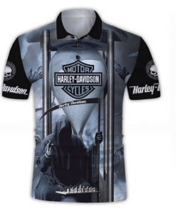 Harley Davidson Polo Design 3D Full Printed Sizes S - 5XL NAKA15S