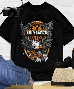 Harley Davidson Legendary Eagle T-shirt, Crew-neck Sweatshirt, Hoodie, Tank Top, V-neck T-shirt Design 2D Full Printed Sizes S - 5XL - NABB93