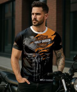Harley Davidson T-Shirt Design 3D Full Printed Sizes S - 5XL - NAMA103